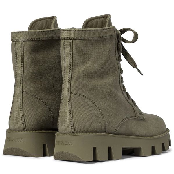 [プラダ コンバットブーツ コピー] Canvas combat boots キャンバスコンバットブーツ 欲しい超限定