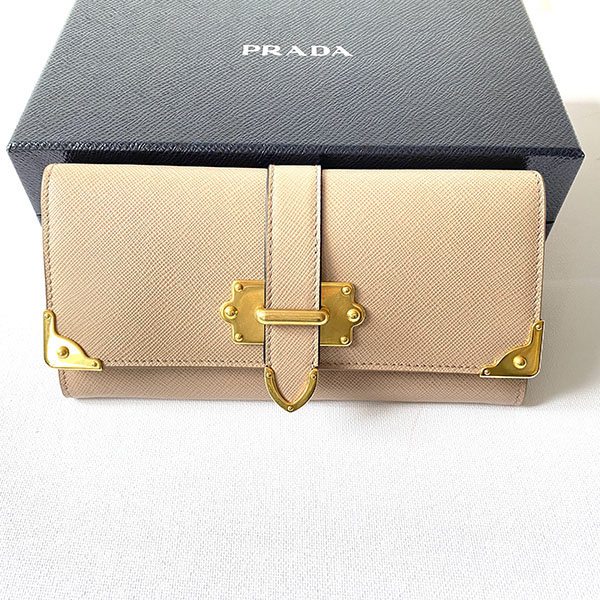 プラダ 長財布 コピー Saffiano カードケース付き☆即発1MH132