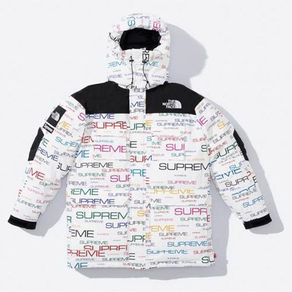 【21FW】シュプリーム x ノースフェイス 偽物  ダウン Coldworks Down Parka