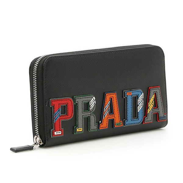 PRADAカラフル ロゴが目を引く長財布 偽物 2ML317 2EC4 F0SGI