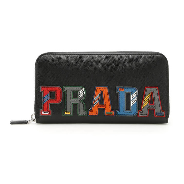 PRADAカラフル ロゴが目を引く長財布 偽物 2ML317 2EC4 F0SGI