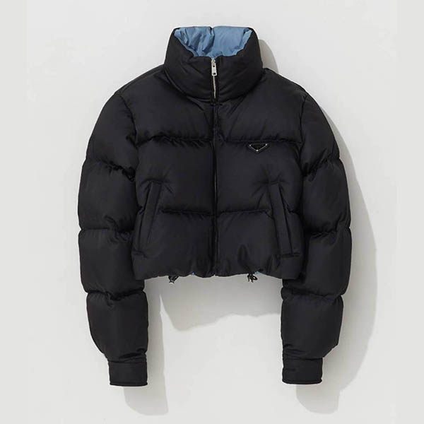 プラダ クロップド ダウン 偽物 Re-Nylon ジャケット 大人気！注目度抜群！