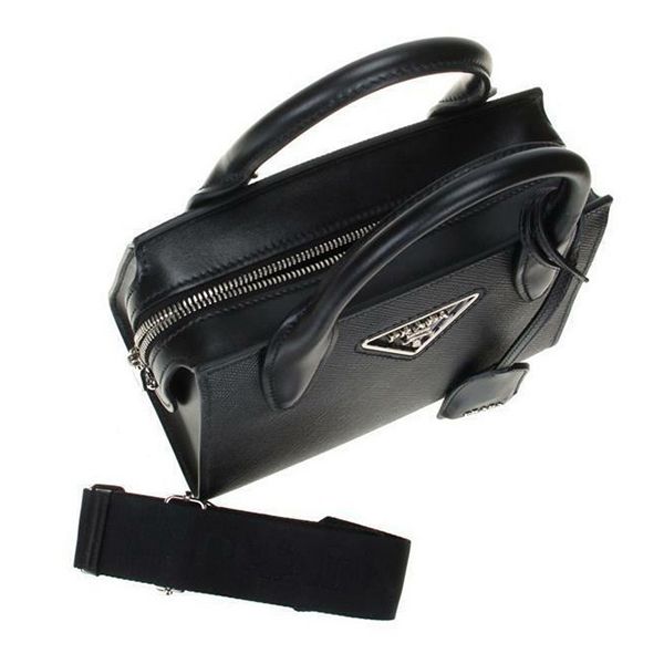 プラダ ハンドバッグ 偽物★送料関税込★SAFFIANO Monochrome Ba.g★