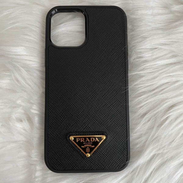 プラダ iPhone12ケース コピー【PRADA】NEWロゴ付きiPhone12/12Pro/ ケース 1ZH133