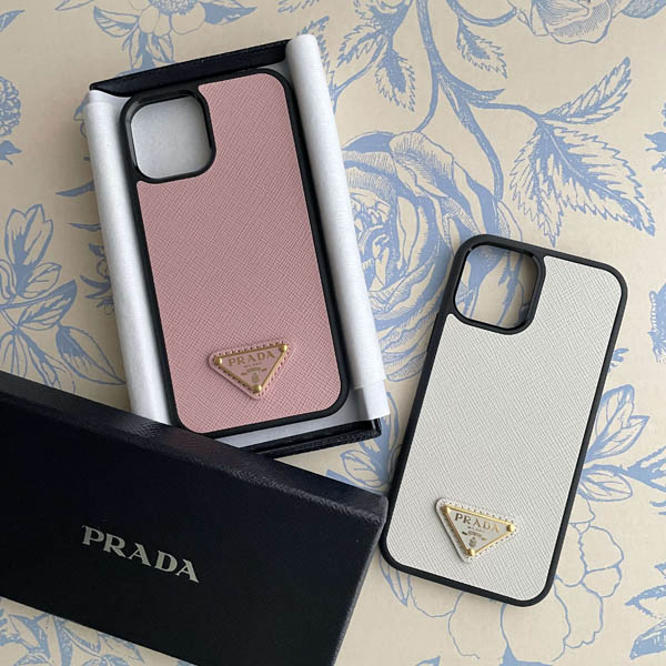 プラダ iPhone12ケース コピー【PRADA】NEWロゴ付きiPhone12/12Pro/ ケース 1ZH133