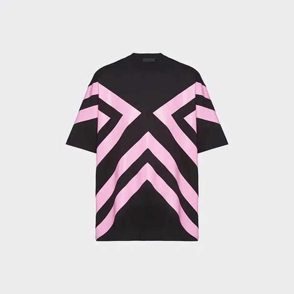 プラダ ビッグコットンＴシャツ 偽物UJN741_1ZWB_F0002_S_211