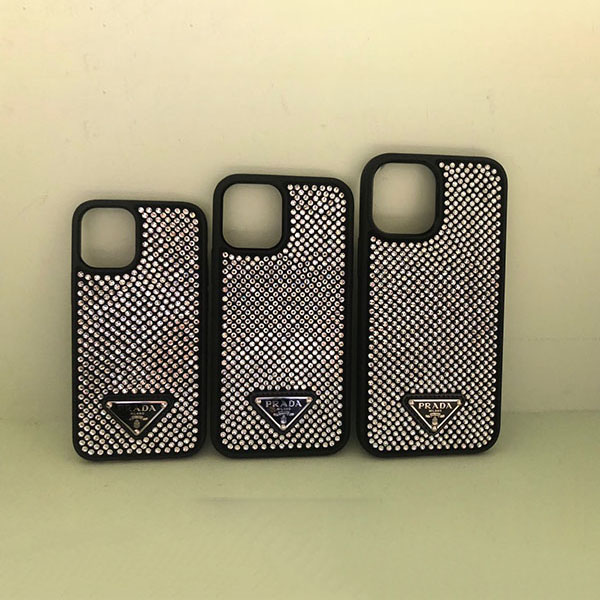 プラダ ロゴ入り iPhone コピー カバー スマホケース 1ZH133_2AWL_F0T7O