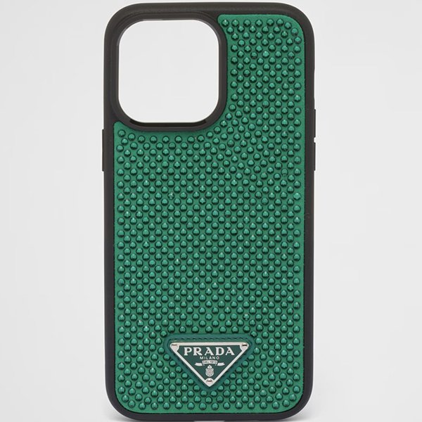 プラダ コピー☆クリスタル☆ iPhone 14/13 Pro Maxケース