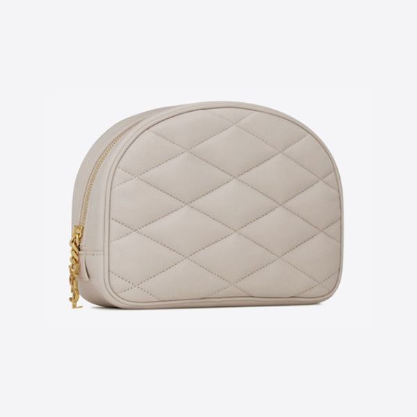高品質 サンローラン* YSL ステッチ チャーム付 コスメポーチ コピーN6699371EL011000
