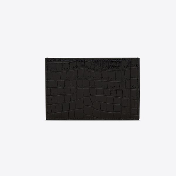 新作限定【サンローラン】アップタウン カードケース 偽物 関税込 582305DND1J1000