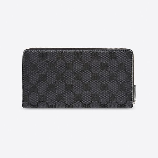 限定コラボ【バレンシアガ グッチ 財布 偽物】HACKER ジップウォレット 6804012103Z0001