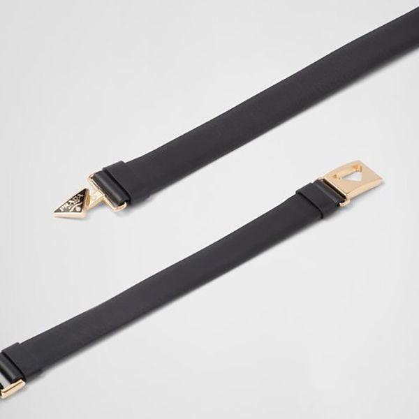 即日配送プレゼントにも最適【プラダ】レザー ベルト 偽物1CM263_8NQ