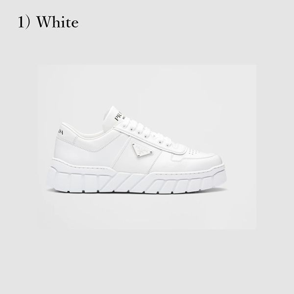 プラダ メンズレザースニーカー コピー Leather sneakers送料込