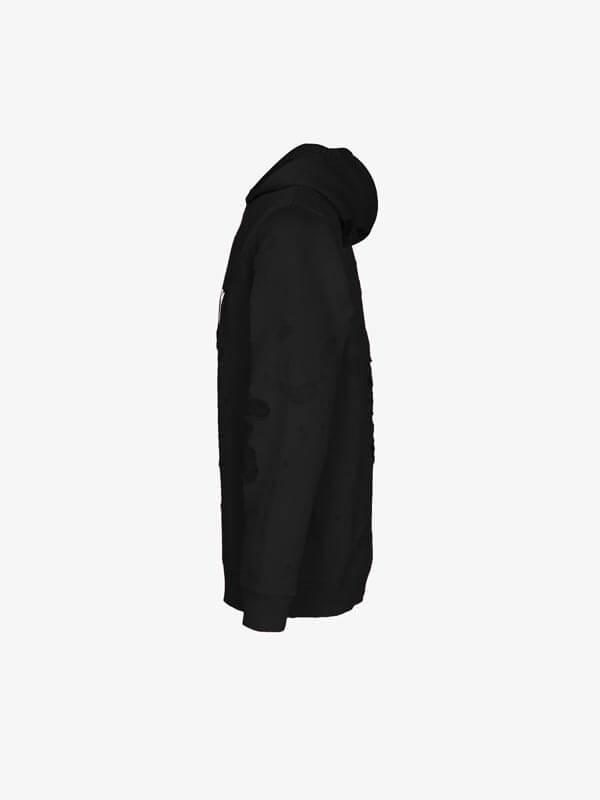 ​大人気【ジバンシィ コピー パーカー】＊GIVENCHY PARISデストロイド フーディ
