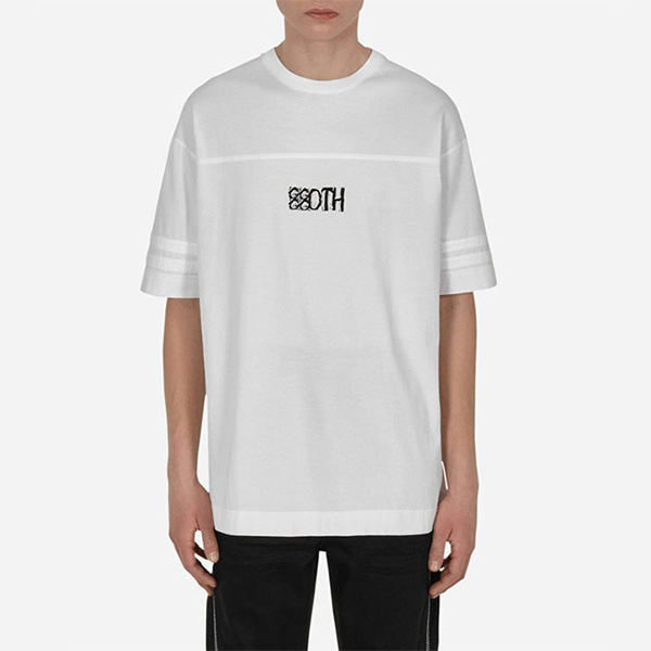 ジバンシィ ゴスプリント コピーコットンジャージー Tシャツ Josh Smith  BM71AG3Y6B100