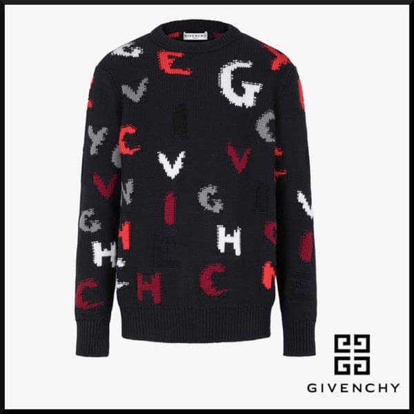 2020新作限定大人気☆ジバンシィコピー GIVENCHY レター ウールセーター