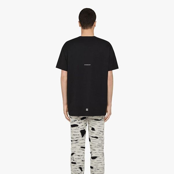 【人気商品】ジバンシィ ディズニーコラボ キャッスルスリムフィットTシャツ 偽物 BM71EF3Y6B-001