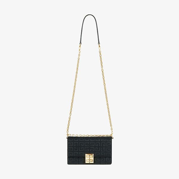 ジバンシィ 偽物 チェーン付き4g刺繍キャンバス スモール4Gバッグ BB50HEB18Z-001