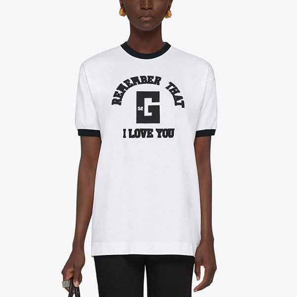 限定希少新作 ジバンシィ パッチ付きジャージー Tシャツ 偽物 BW70AC3ZA8116
