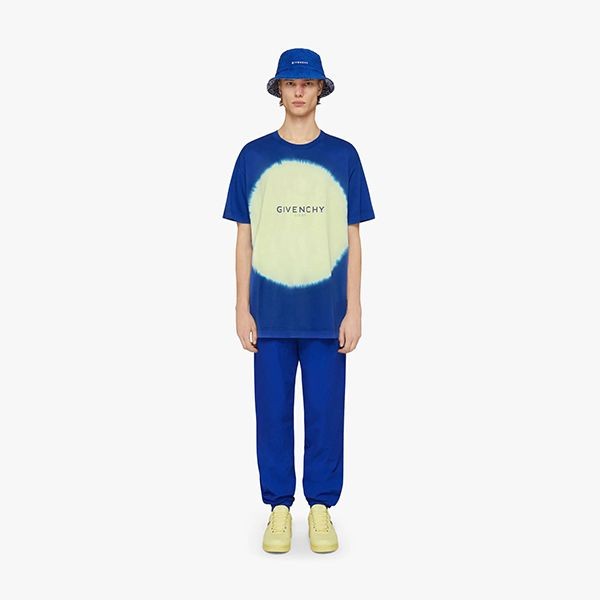ジバンシィ オーバーサイズ プリントジャージーTシャツ 偽物 BM71D23Y6B-969