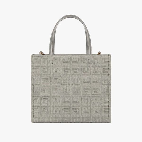 完売間近ジバンシィ 偽物 4G刺繍入りキャンバス G ミニトートバッグ 2色 50N0B18Z-356