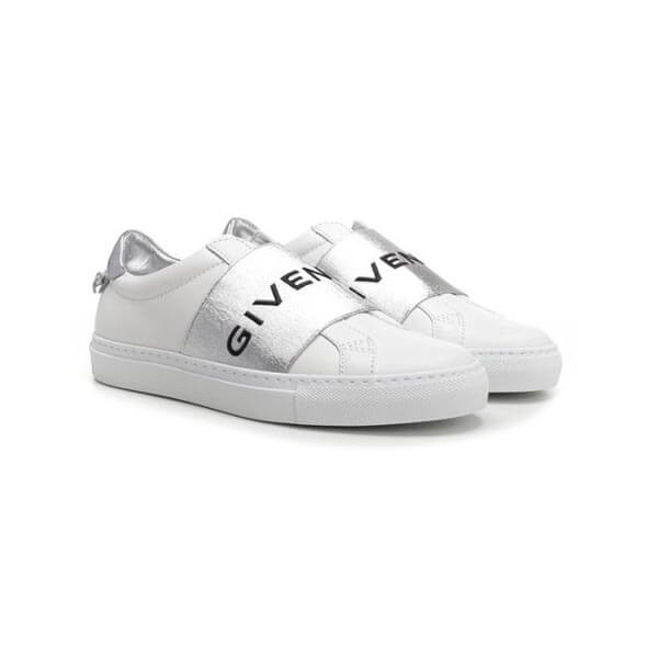 ​ジバンシィ偽物 スニーカー 2021限定人気 ★URBAN STREET SNEAKERS★SLIVER