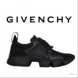 2020新作限定人気 ジバンシィコピー スニーカー GIVENCHY ローカット スエード 切替え 黒