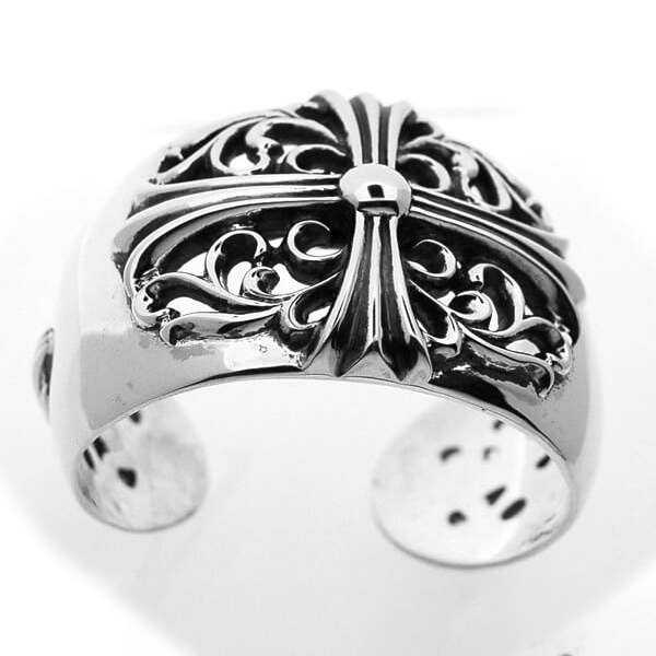 クロムハーツスーパーコピー ワイドカフバングル(ブレスレット) Wide Cuff Bangle chb05