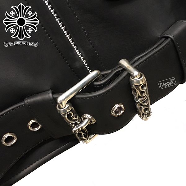 クロムハーツ エルメス コラボ 偽物【JJ DEAN】◆レザージャケット 最新で絶対欲しい