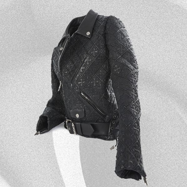 クロムハーツ スーパーコピー Chrome Hearts JJ Dean Mathematical ライダースジャケット 完売人気☆上品