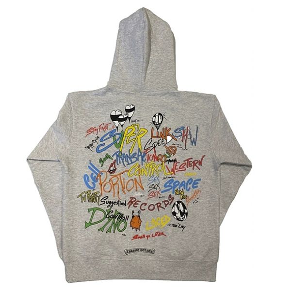 ★入手困難レア!クロムハーツ パーカー 偽物 Matty Boy Brain フーディ
