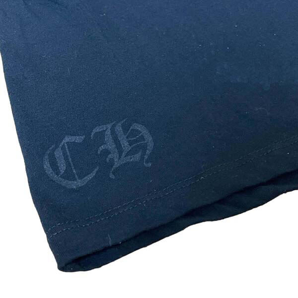【クロムハーツ Tシャツ 偽物】Vネック シャツ レディース ホースシュー S M