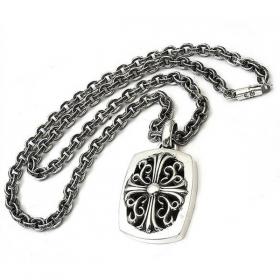 クロムハーツ スーパーコピー ネックレスペーパーチェーン24インチ キーパー Chrome Hearts