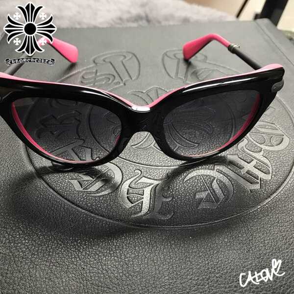 クロムハーツ サングラス コピー【Titsicle サングラス】*◆BLK×PINK*