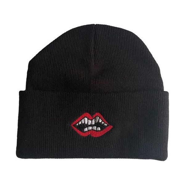 クロムハーツ ビーニー 偽物 Matty Boy Chomper Beanie Black