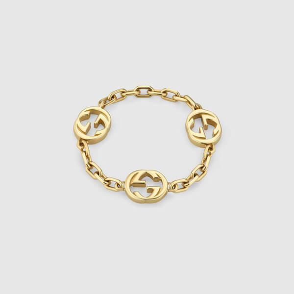 グッチ リング コピー★インターロッキングG ソフトチェーン 18K 662053J85008000
