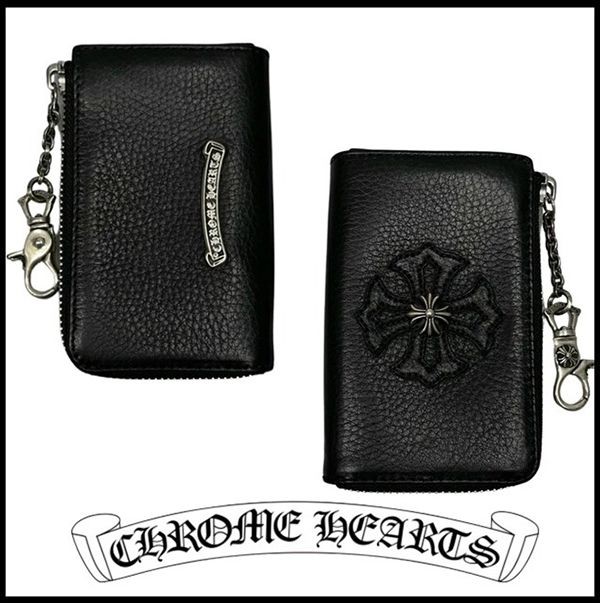 注目度NO.1レア!! ◆クロムハーツ MINI POUCH コピー◆コインカードケース