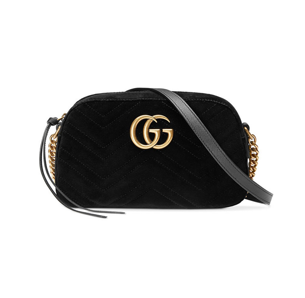 2021最新【グッチ ショルダーバッグ 偽物】GG Marmont 4476329QIBT1000 ブラック