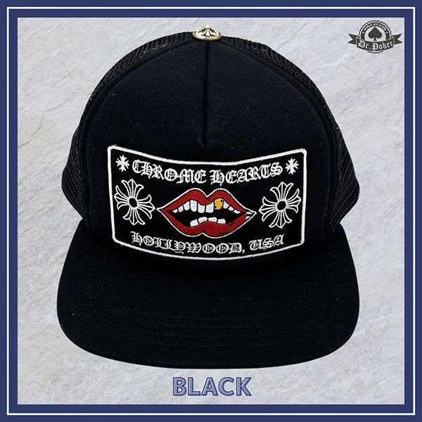 クロムハーツ Chomper Hollywood Trucker Hat キャップw23033001