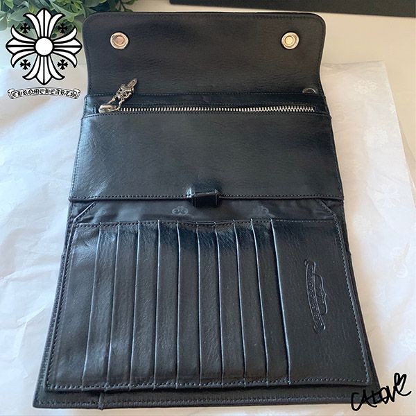 クロムハーツ 財布 激安 WAVEウェーブウォレット/アリゲーター Chromehearts12