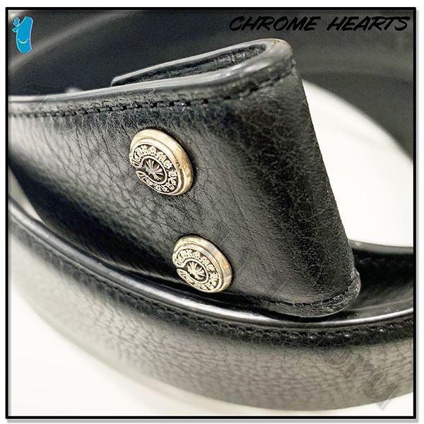 お早めにクロムハーツ CH バックル ベルト偽物 ゴールド シルバー Belt