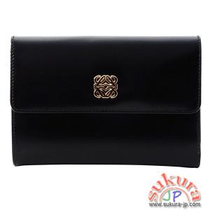 ロエベコピー 3つ折りコンパクト財布 132.79.D18 1100