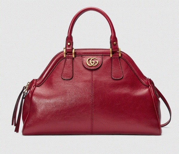 大人気 グッチ トートバッグ スーパーコピー RE(BELLE) medium top handle トートバッグ レッド 516459 0PL0T 6438