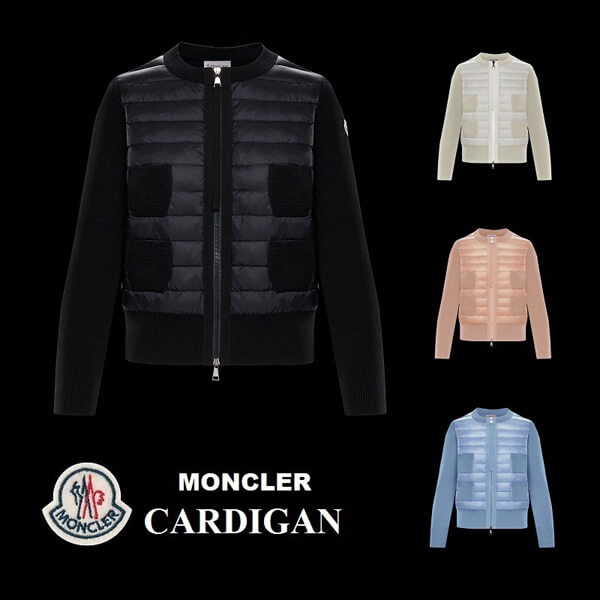 モンクレール 偽物 モンクレール x アウター モンクレール CARDIGAN 4 pockets 4色