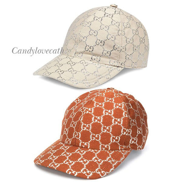 グッチ キャップ コピー∞GGラメ ベースボールキャップ GG metallic baseball☆631953 3HK75 9060