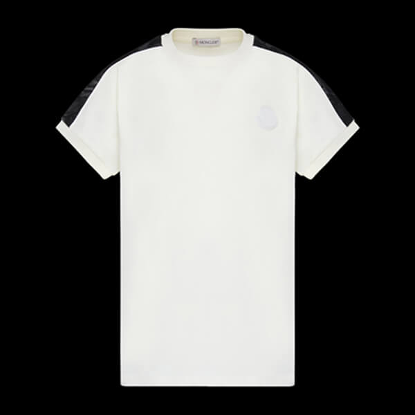 大人もOK モンクレール キッズ 14a コピー 12-14 アンファン ロゴ 半袖 Tシャツ 9568C7011087275T034