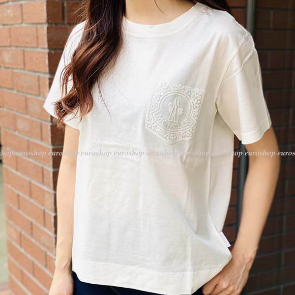 モンクレール Tシャツ パロディ★レースポケットTシャツ  80508008390X