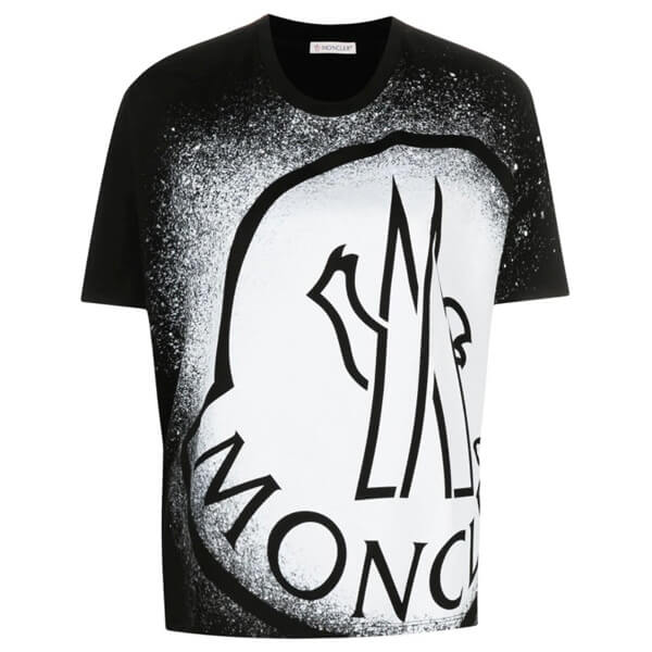 モンクレール Tシャツ 偽物 激安 ビッグロゴ プリント レディース Tシャツ トップス カットソー