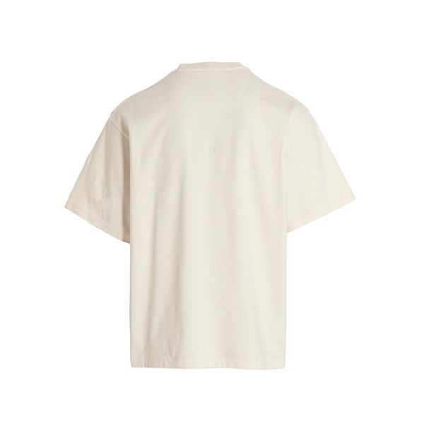 人気話題コラボ！【モンクレール 偽物】ロゴプリント クルーネックTシャツ 2色 8C00010M2643999