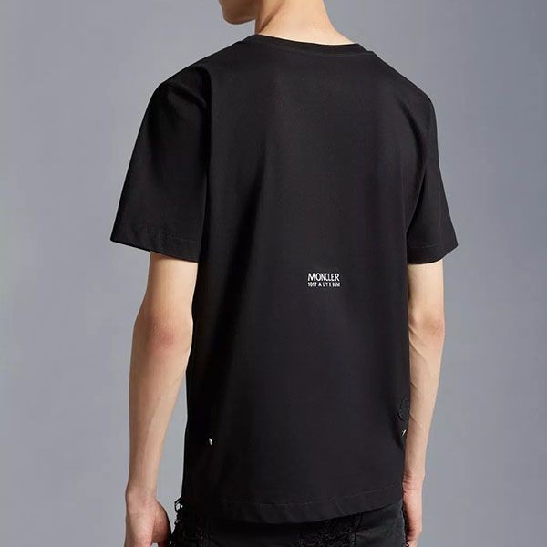 国内完売モンクレール 6 モンクレール 1017 Alyx 9SM ロゴプリントTシャツ 偽物 3色 H209Y8C00001M2780001​